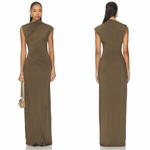 EAVES Auda Gown in Olive